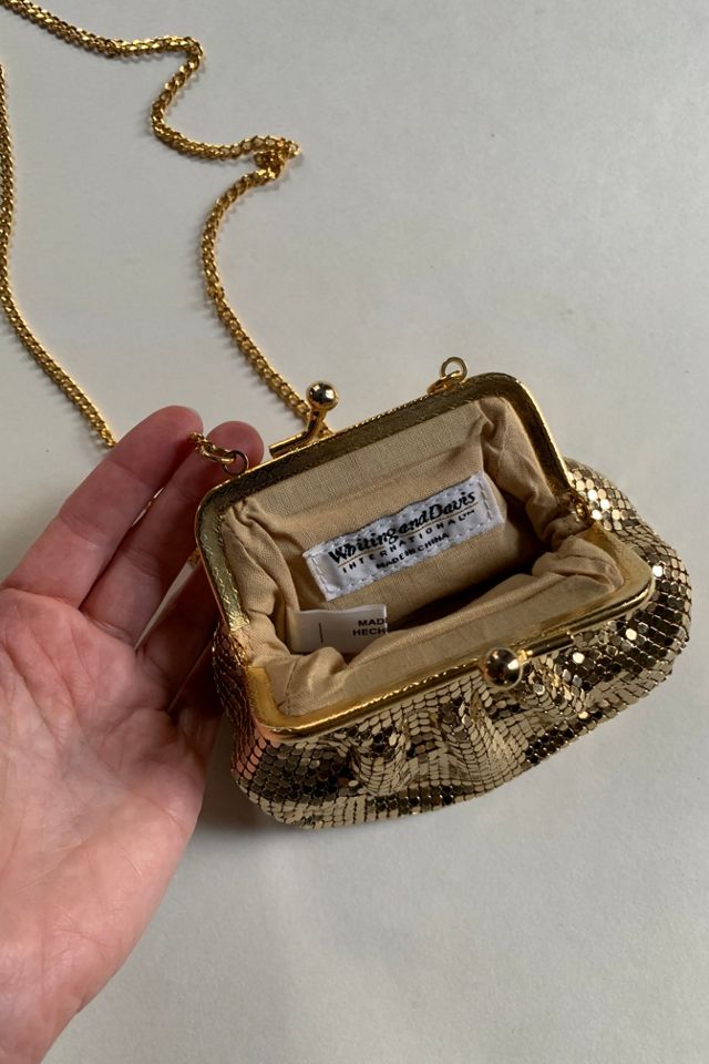 Vintage Gold Mesh Cross Body Mini Evening Bag Selected by SharpLilTeeth #3