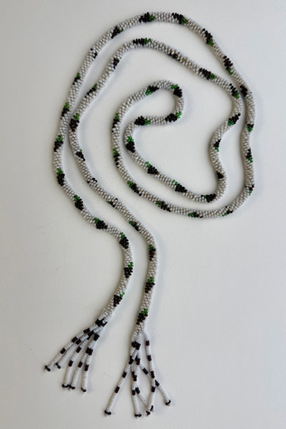 Art Deco Grape Beaded Necklace Selected by Wax Plant