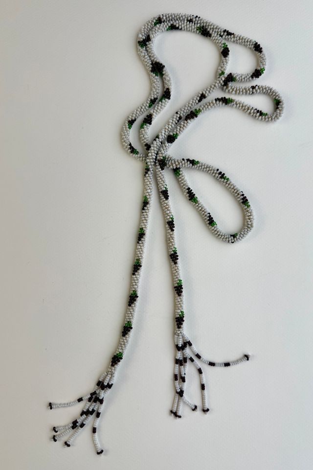 Art Deco Grape Beaded Necklace Selected by Wax Plant #2