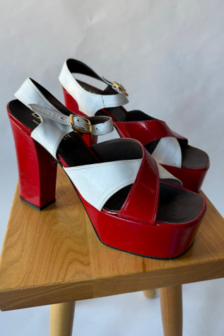 70s Platform Sandals Selected by Wax Plant