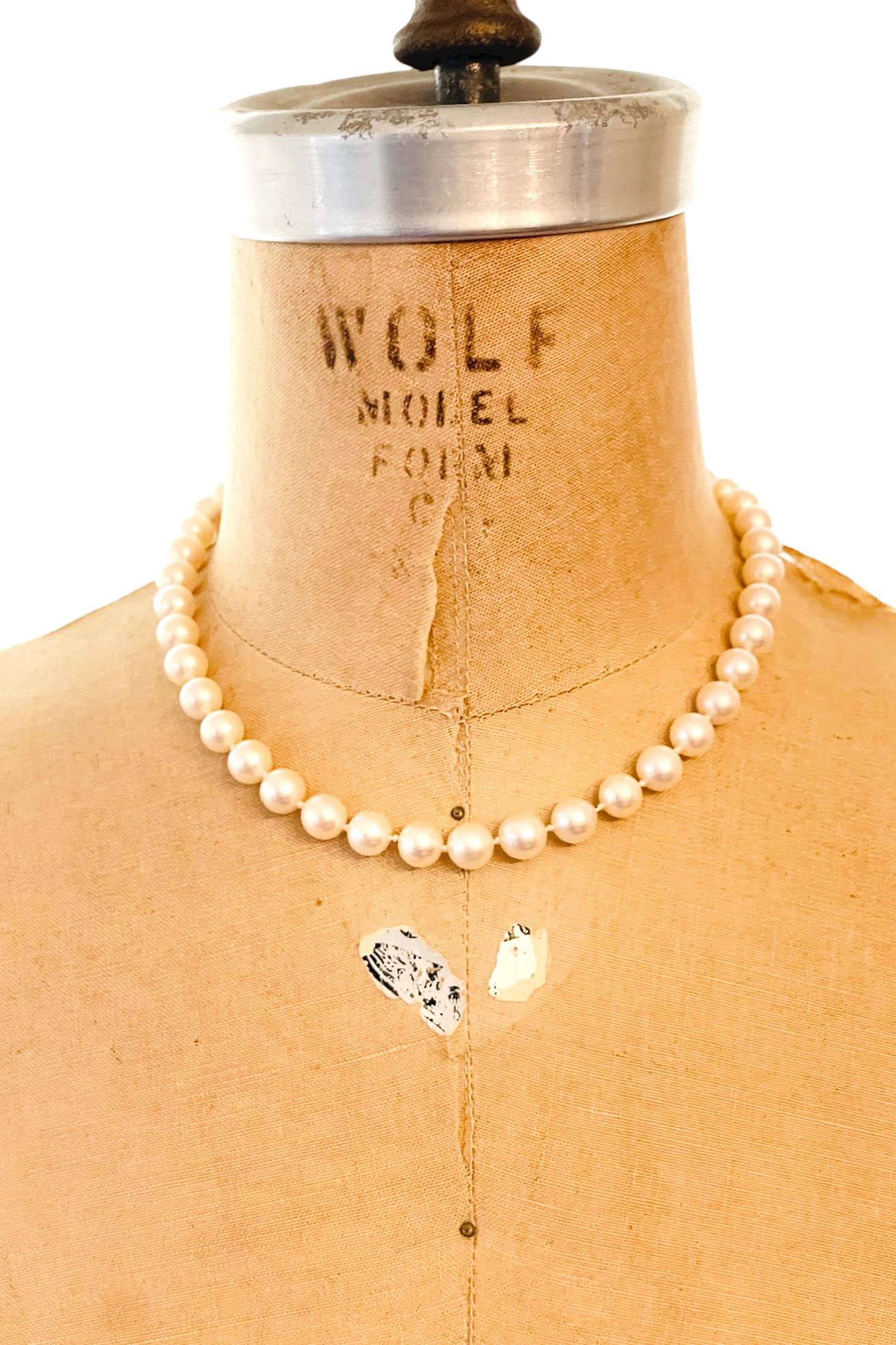 Vintage 9mm Pearls with 14K Clasp Selected by FernMercantile