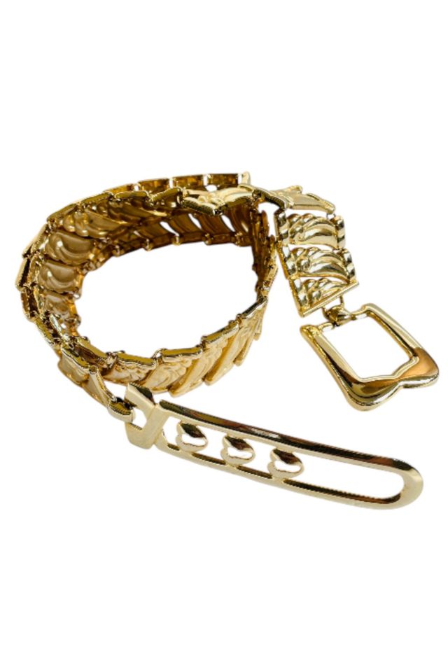 Vintage Gold Metal Belt Selected by FernMercantile #3