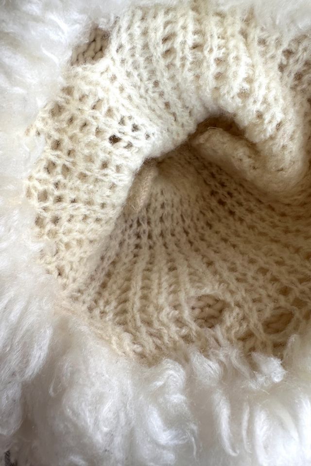 Vintage Faux Fur and Knit Hat Selected by Grievous Angel Vintage #2