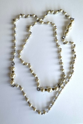 Vintage Faux Pearl Layering Necklace Selected by Grievous Angel Vintage