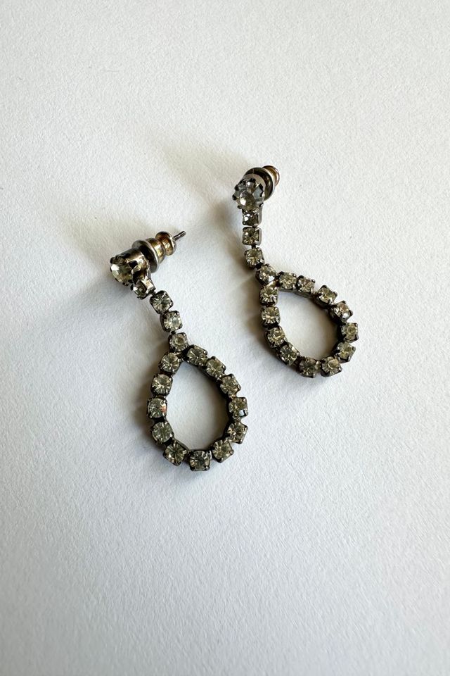 Vintage Rhinestone Stud Earrings Selected by Grievous Angel Vintage #1