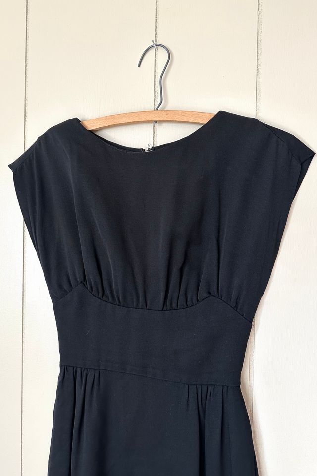 Vintage 1960s Black Dress Selected by Grievous Angel Vintage #1