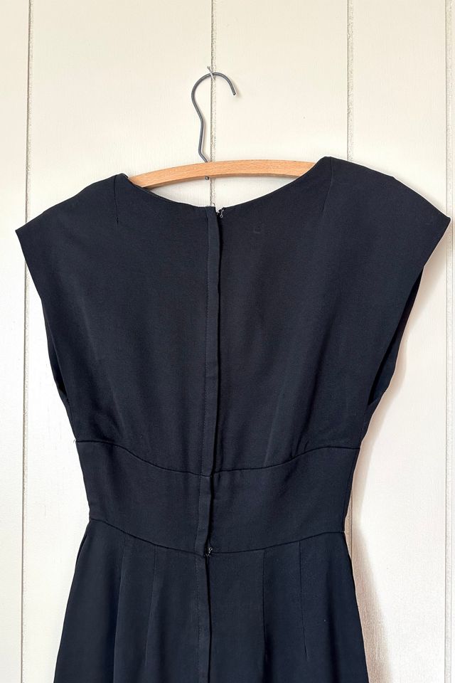 Vintage 1960s Black Dress Selected by Grievous Angel Vintage #2