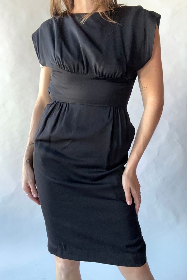 Vintage 1960s Black Dress Selected by Grievous Angel Vintage #3