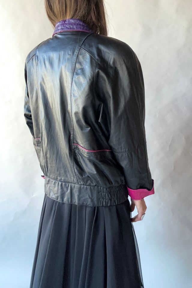 Vintage 1980s Leather Jacket Selected by Grievous Angel Vintage #2