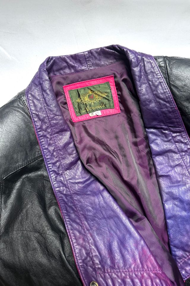 Vintage 1980s Leather Jacket Selected by Grievous Angel Vintage #3