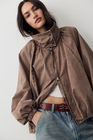 Chelsea Funnel-Neck Jacket