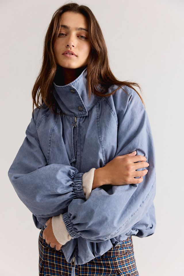 Chelsea Funnel-Neck Oversized Jacket #3