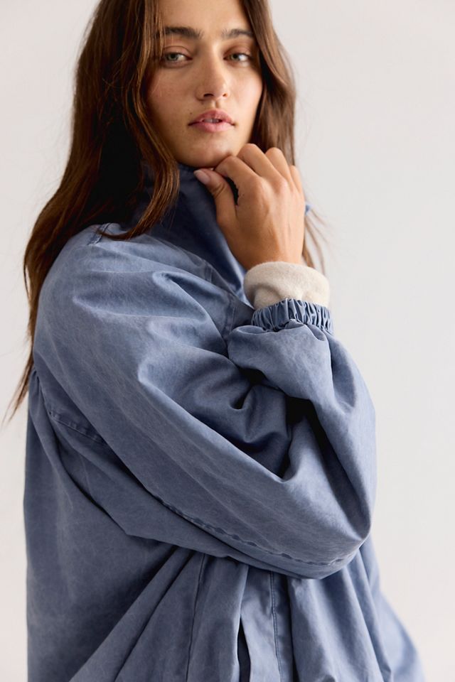 Chelsea Funnel-Neck Oversized Jacket #5