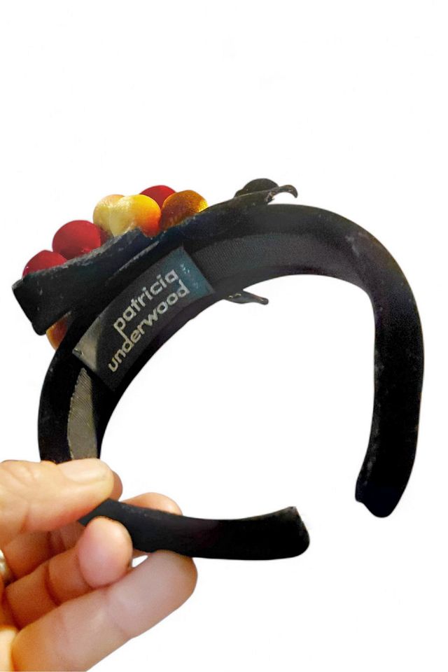 Patricia Underwood Fascinator Headband Selected by Garbage Soup #3