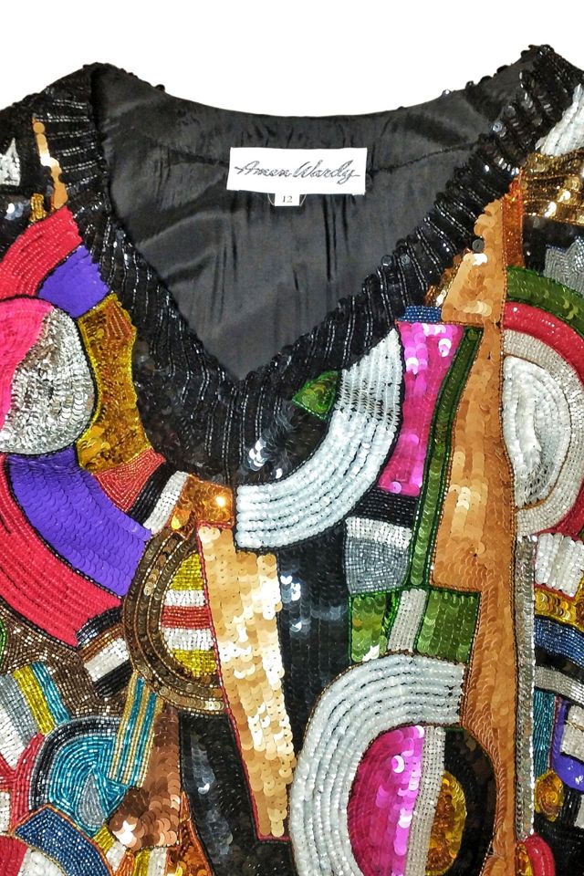 Amen Wardy Sequin and Bead Top Selected by Garbage Soup #2