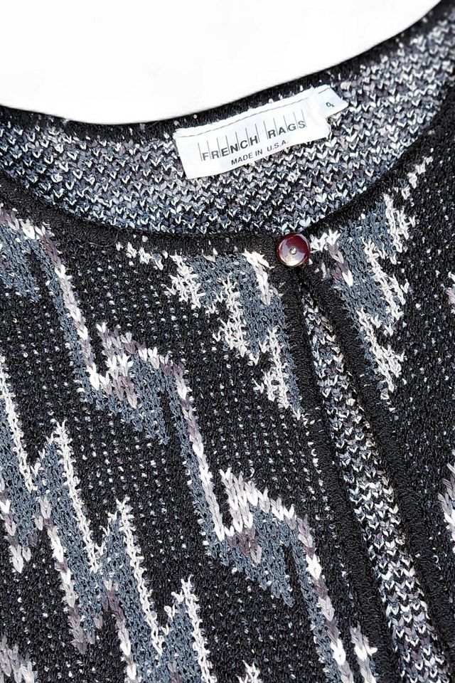 French Rags 1990's Sweater Coat Selected by Garbage Soup #2