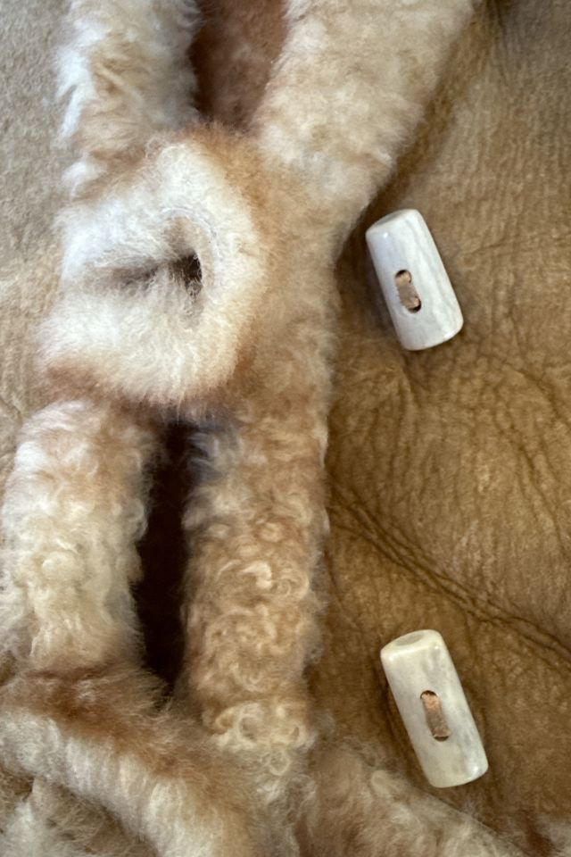 Vintage 1970's Sheepskin Sherpa Vest Selected By Afterlife Boutique #3