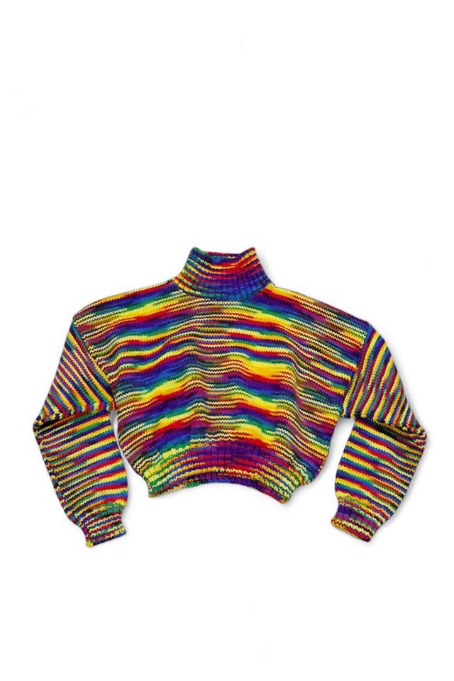 Betsey Johnson 1980's Punk Label Sweater Selected by Garbage Soup