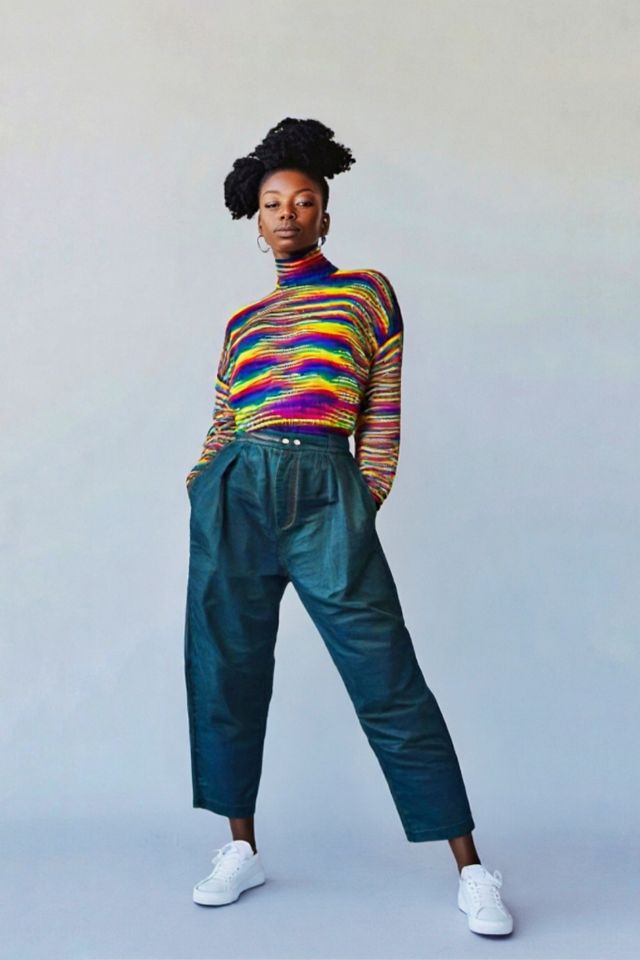 Betsey Johnson 1980's Punk Label Sweater Selected by Garbage Soup #1