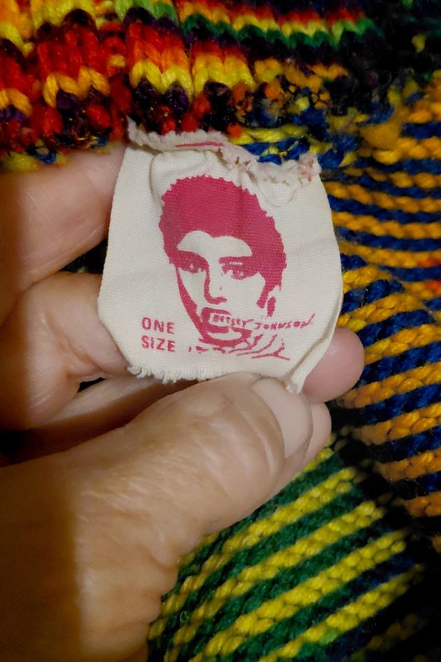 Betsey Johnson 1980's Punk Label Sweater Selected by Garbage Soup #3