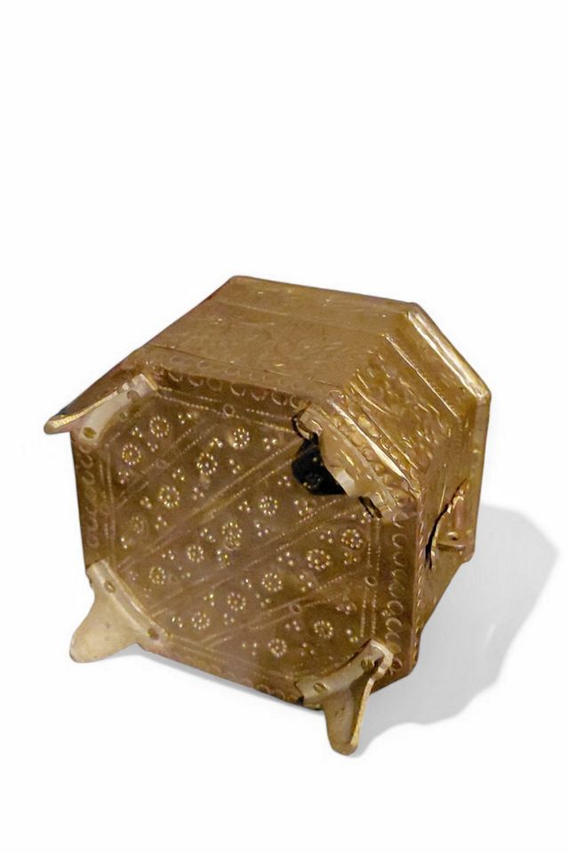 Ornate Brass Trinket Box Selected by Garbage Soup #3