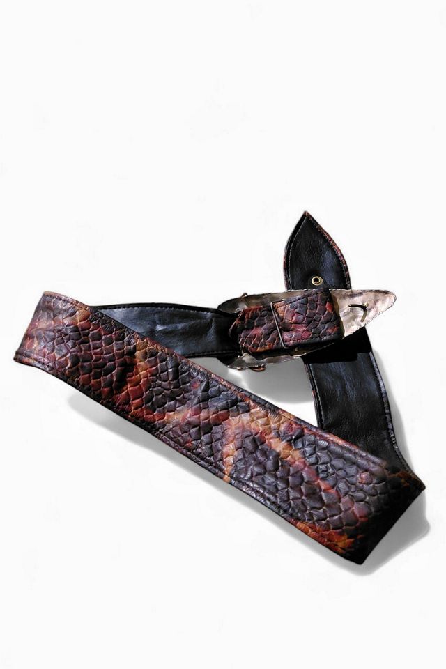 Handmade Turquoise Buckle Leather Selected by Garbage Soup #3