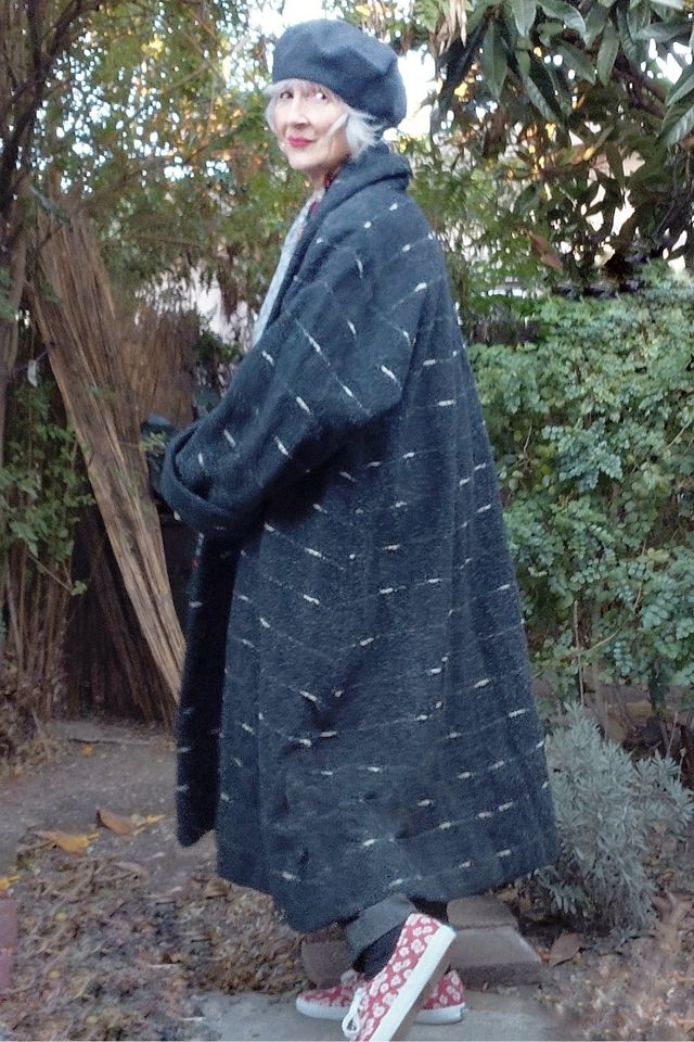 1950's Lilli Ann Maxi Swing Coat Selected by Garbage Soup #1