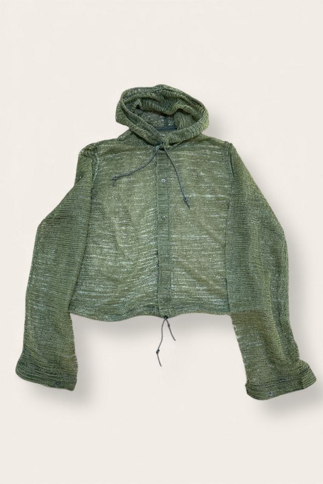 Vintage Military Green Netted Layering Jacket Selected By Afterlife Boutique #2