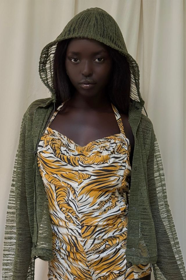 Vintage Military Green Netted Layering Jacket Selected By Afterlife Boutique #3