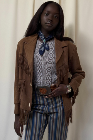 Vintage 1960's Knit Shirt Selected By Afterlife Boutique