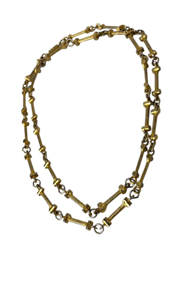 Vintage Long Gold Chain Selected By Ankh By Racquel