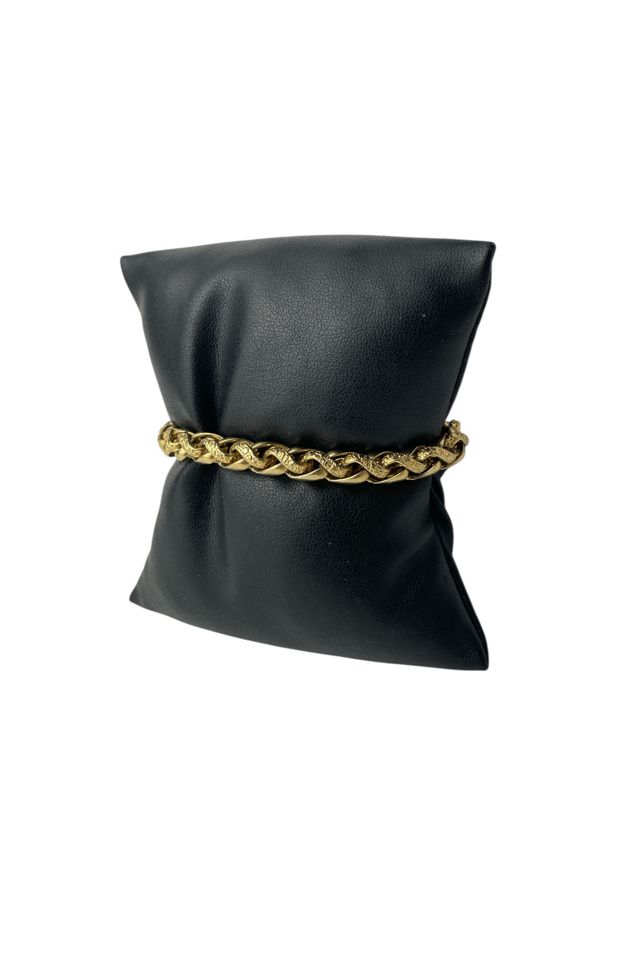 Vintage Gold Chain Bracelet Selected By Ankh By Racquel #1