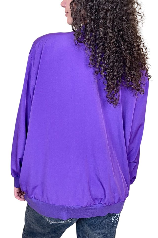 Vintage Oversized Purple Jacket Selected By Ankh By Racquel #2