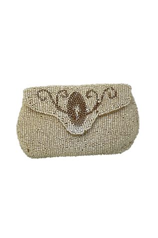 Vintage Small Beaded Pouch Selected By Ankh By Racquel