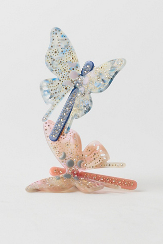 Maanesten Vanessa Claw Clip at Free People in Blue