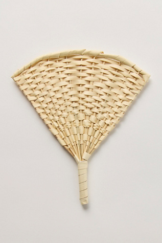 Boracay Hand Fan by Bohophy at Free People