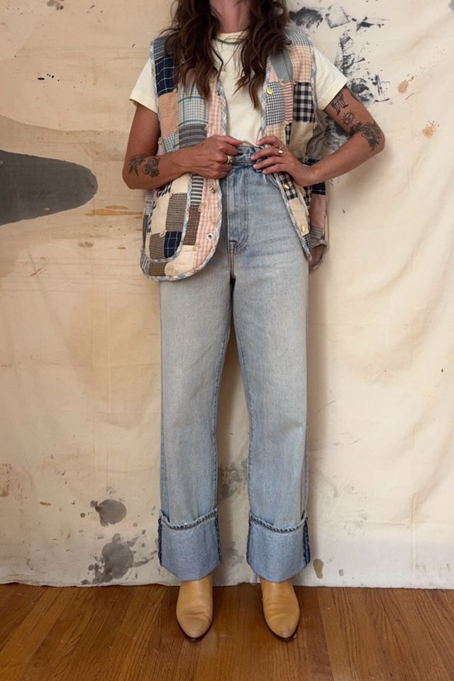 GOOD DAYS Upcycled Squares Playdate Vest #1