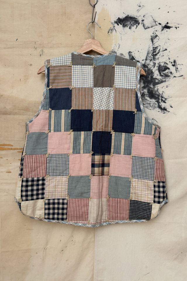 GOOD DAYS Upcycled Squares Playdate Vest #2
