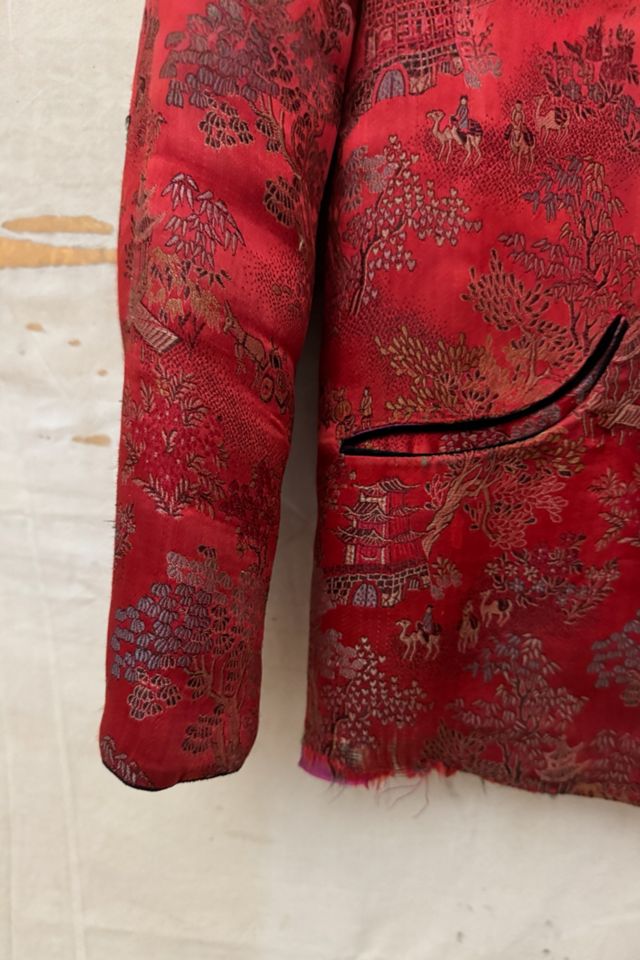 GOOD DAYS Vintage Distressed Red Jacket #2