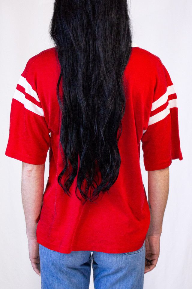 Vintage 60s Omaha Nebraska Red Jersey Selected By Black Shag Vintage #2