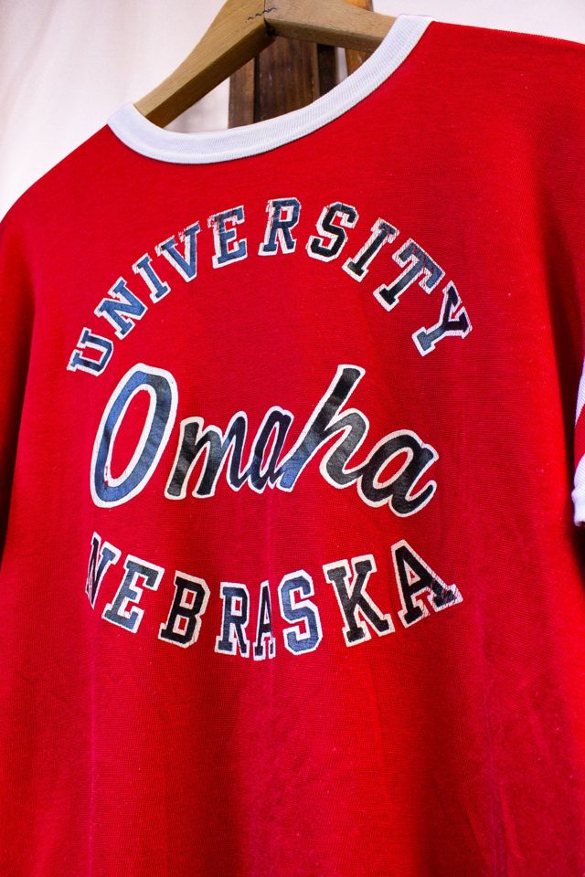 Vintage 60s Omaha Nebraska Red Jersey Selected By Black Shag Vintage #3