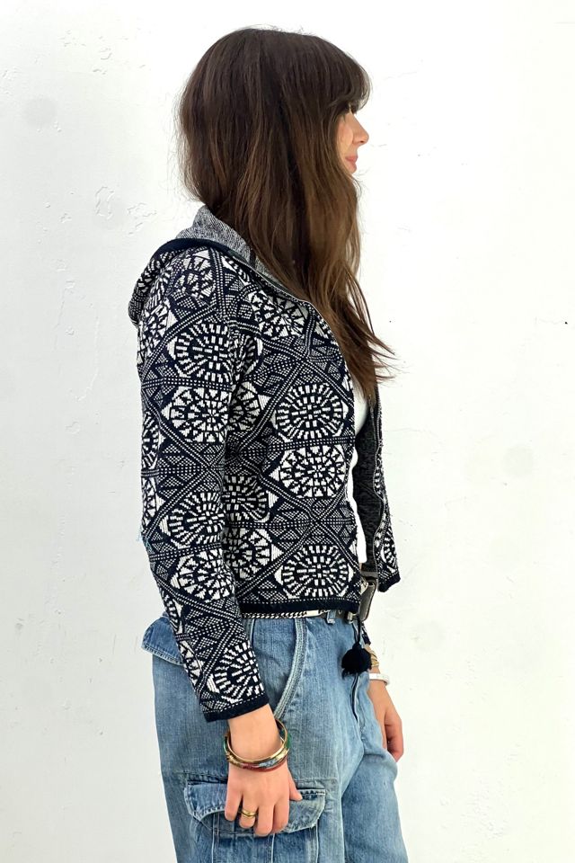 Vintage Zip Up Cardi Sweater Selected by Anna Corinna #1