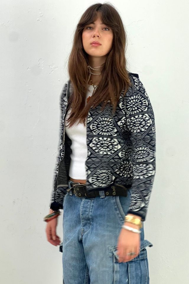 Vintage Zip Up Cardi Sweater Selected by Anna Corinna #3