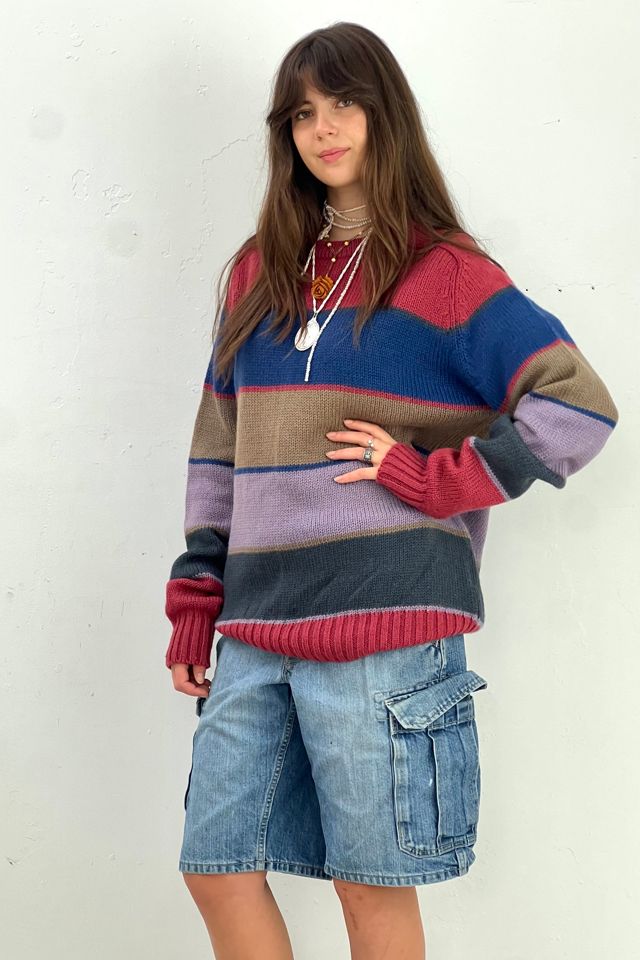 Vintage Wool Lands End Stripe Sweater Selected by Anna Corinna #1
