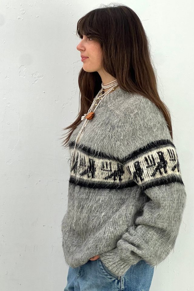 Vintage Alpaca Birds Sweater Selected by Anna Corinna #1