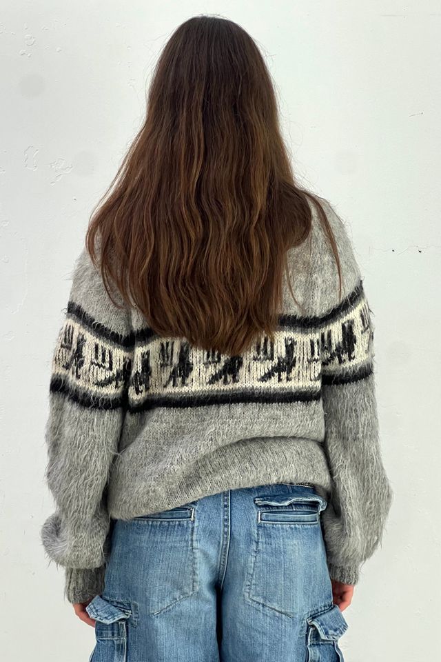 Vintage Alpaca Birds Sweater Selected by Anna Corinna #2