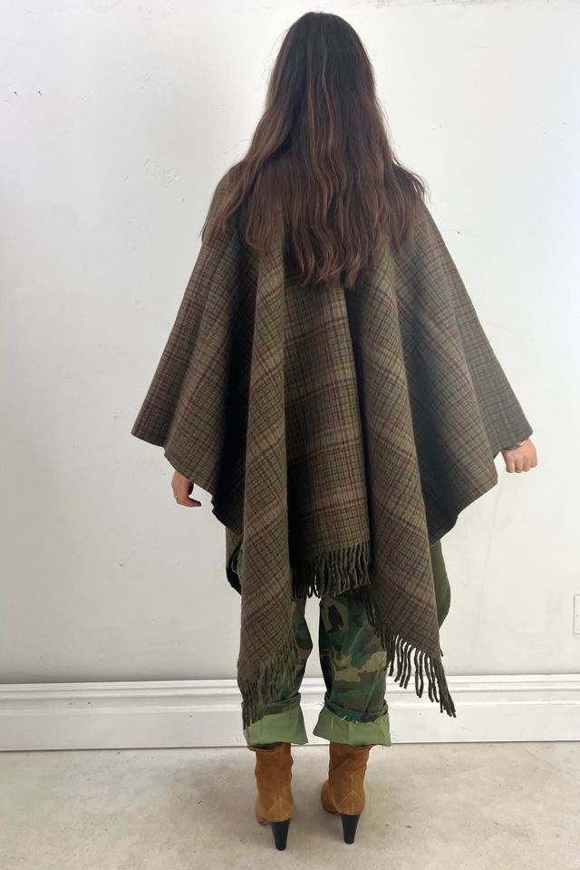 Anna Corinna Reworked Vintage Reversible Ralph Lauren Poncho #2
