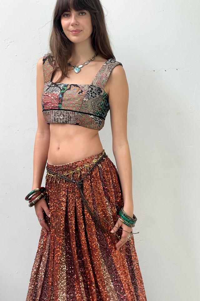 Vintage Oscar de la Renta Silk Top Selected by Anna Corinna #2