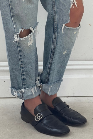 Vintage Gucci Loafers Selected by Anna Corinna