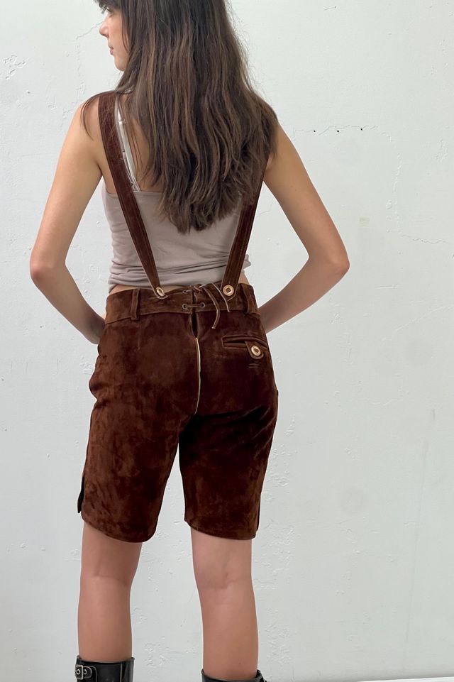 Vintage Suede Yodeler Shorts Selected by Anna Corinna #1